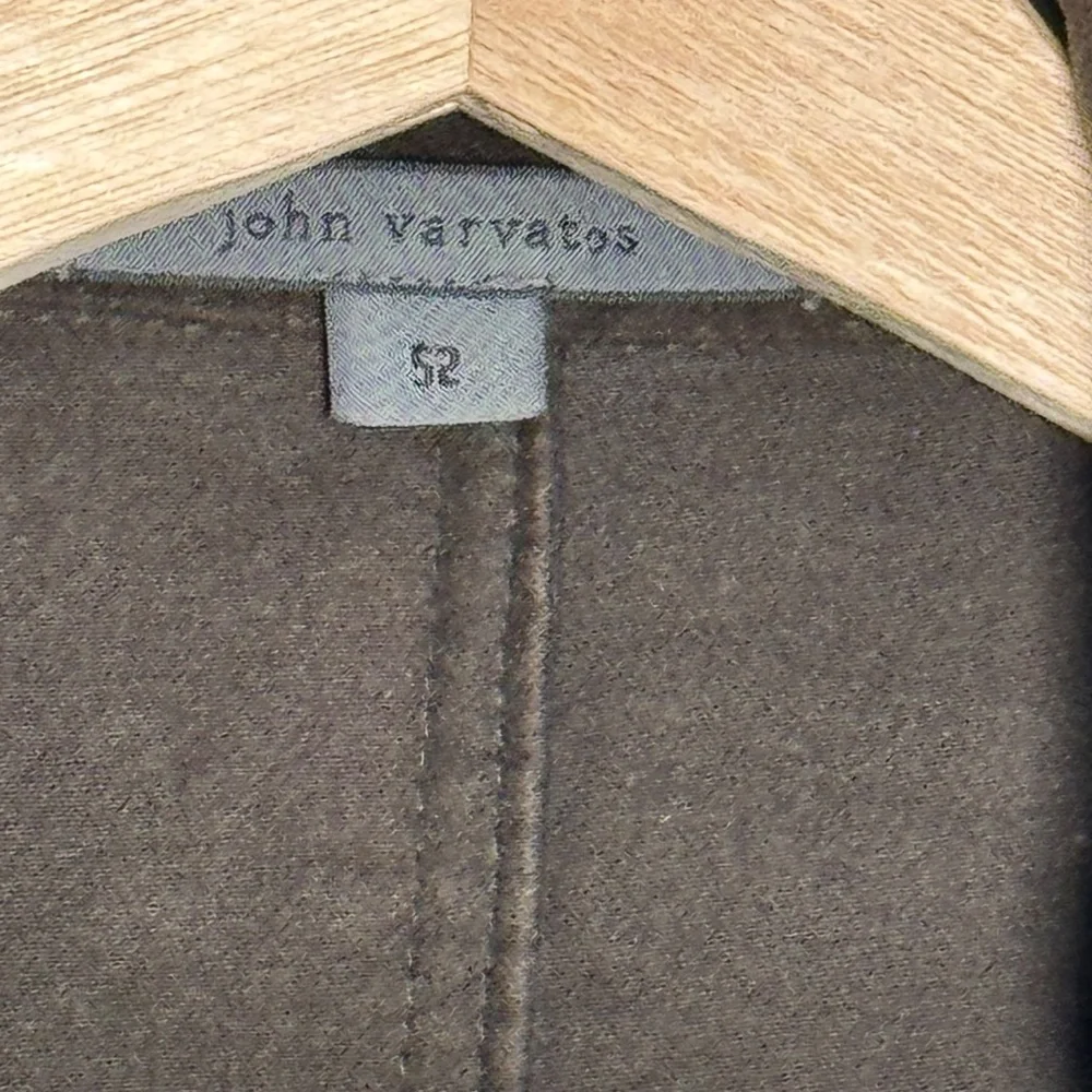 John Varvatos Chocolate Brown Velvet Sport Coat Sz 52